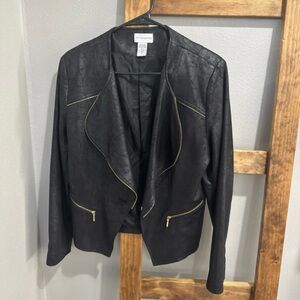Soft Surroundings Black Dressy Jacket